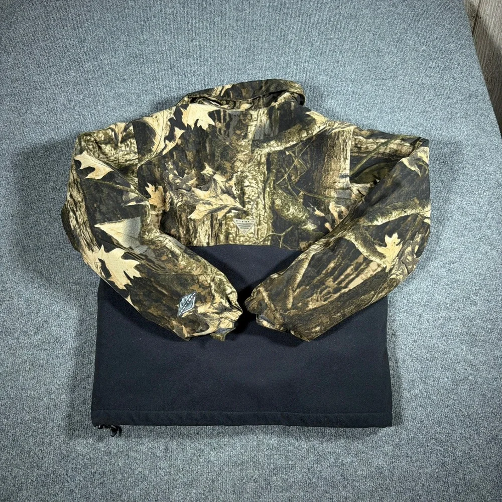 Columbia PHG‎ Jacket Mens Medium Camo Omni-Heat Omni Tech Performance Hunting
